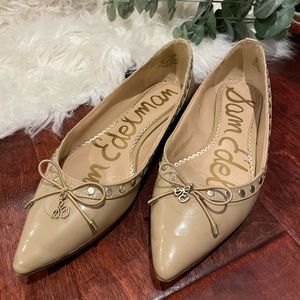 SOLD Sam Edelman Ralf Pointed Toe Flats in Tan Size 5M